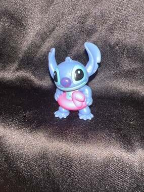 Disney Stitch Flamingo Float Mini Figurine